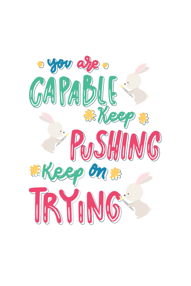 Men's You are Capable T-shirt Mushroom by ZealforTee