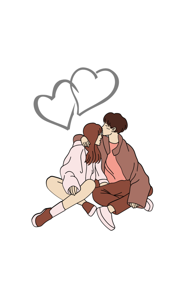 Women's Couple Oversized T shirt Black by ZealforTee