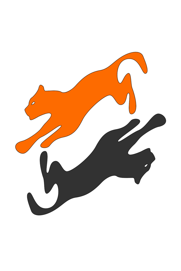 Women's Panther Oversized T-shirt Lavender by ZealforTee