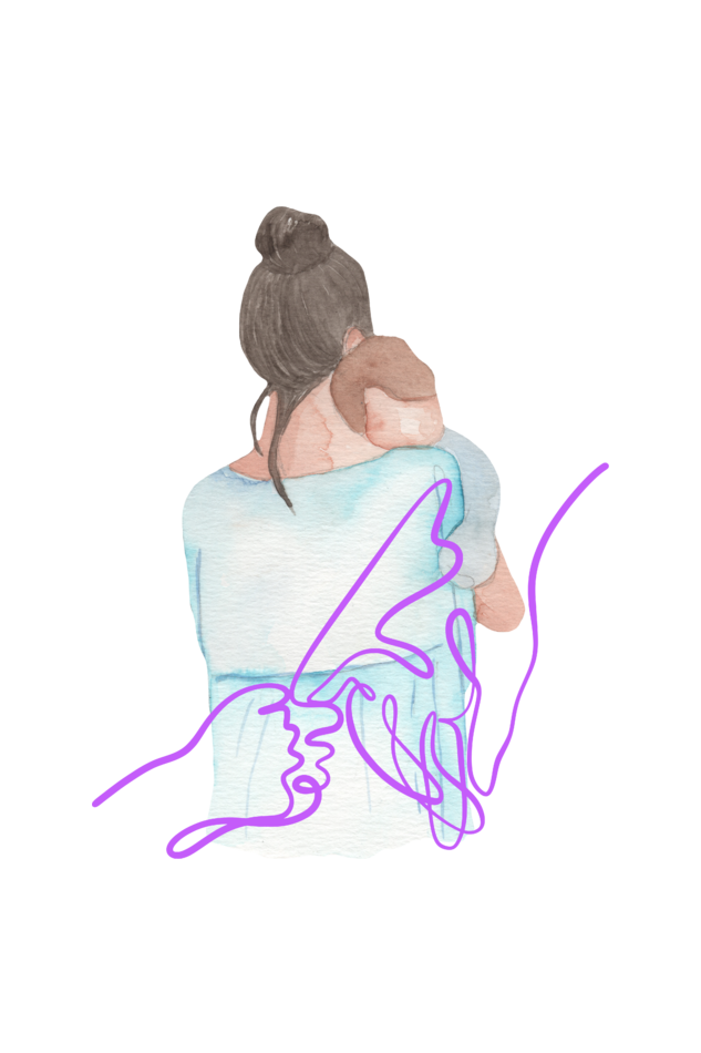 Kid's Palm Line Art Unisex T-shirt White by ZealforTee