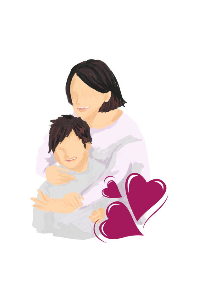 Kid's Feeling Loved Unisex T-shirt Lavender by ZealforTee