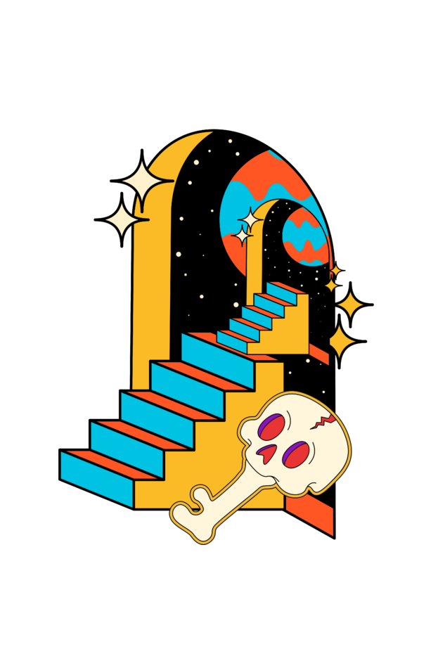 Men's Upstairs Oversized T shirt Black by ZealforTee