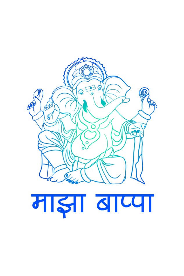 Men's Ganesh Chaturthi T-shirt Light Pink by ZealforTee