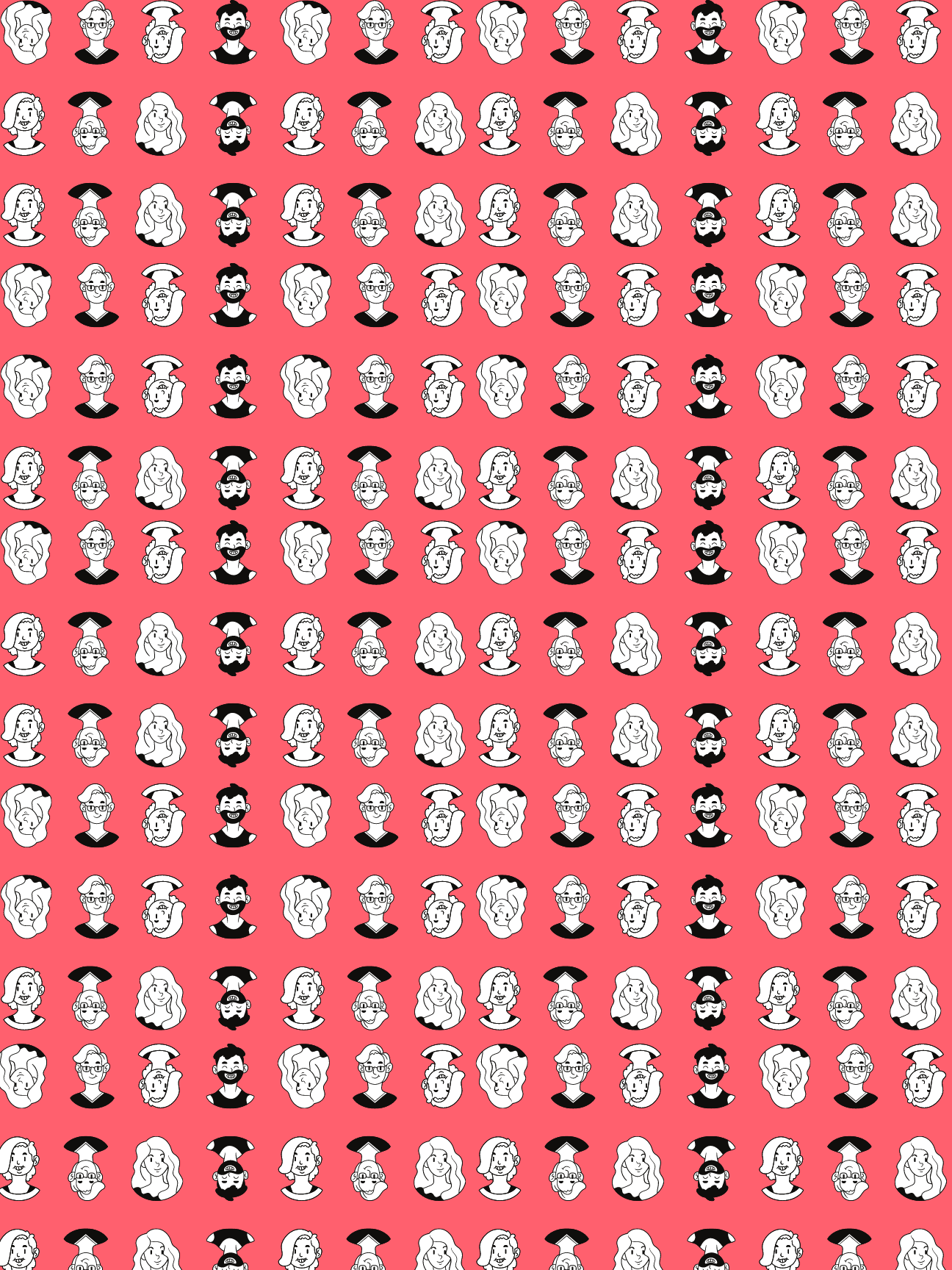 Women's Friends All Over Print T-shirt