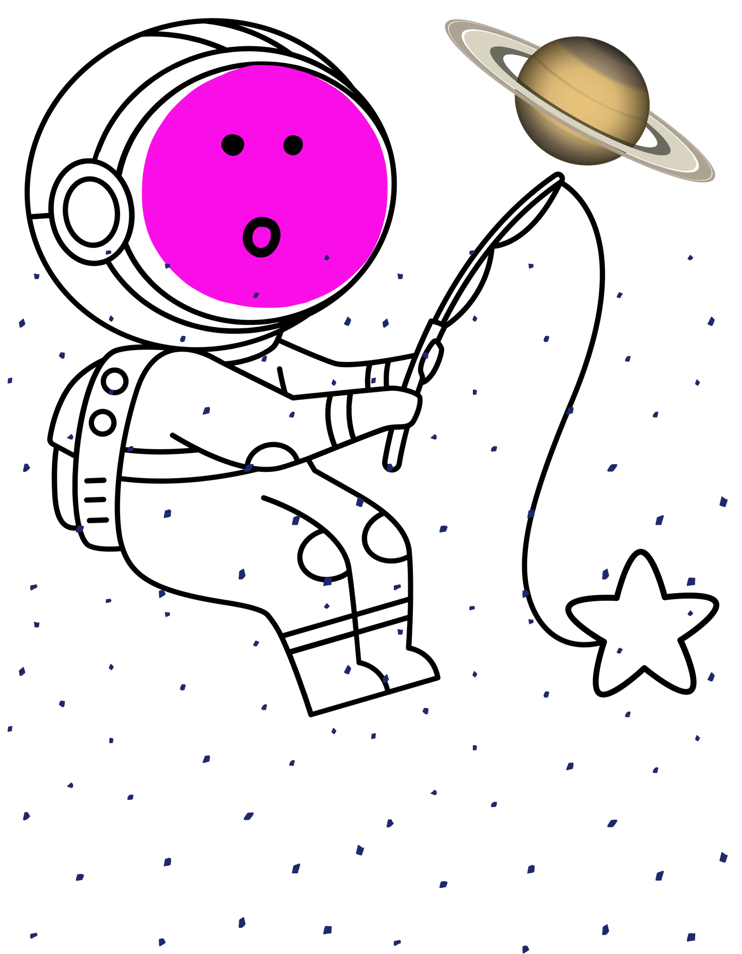 Kid's Astronaut Tackle Star Unisex T-shirt Melange Grey by ZealforTee