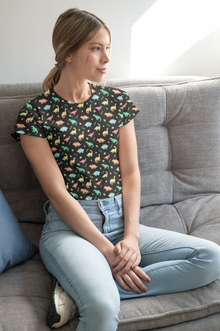 Women's Seamless Dinos T shirt