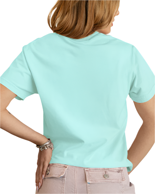 Women's Cute Astronaut T-Shirt Mint by ZealforTee