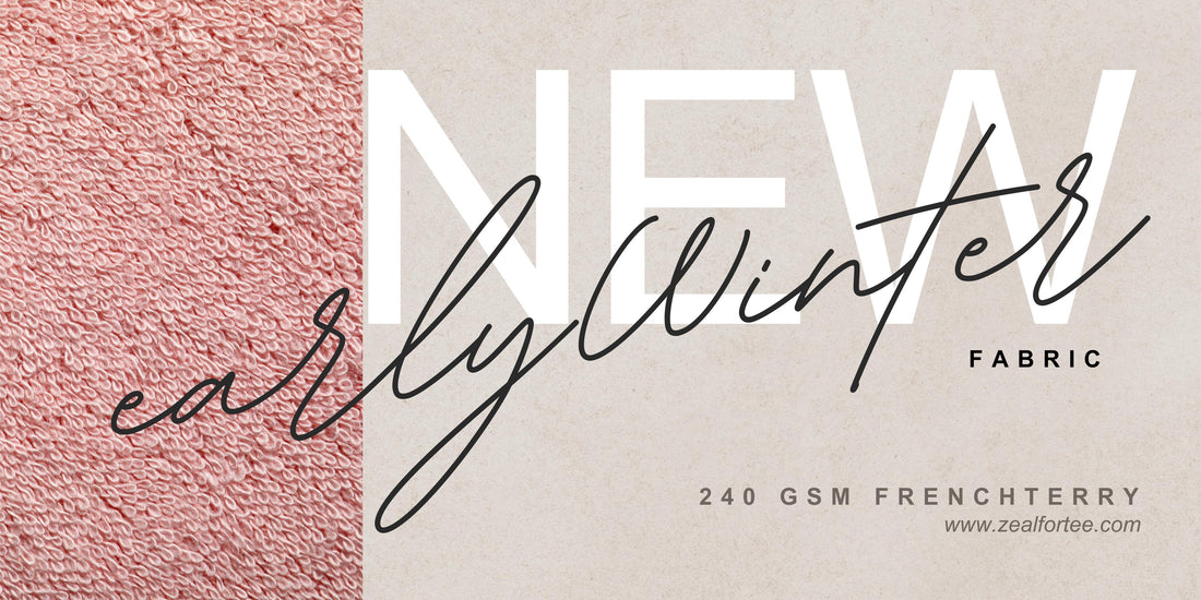 240 GSM French Terry – Oversized T-Shirts