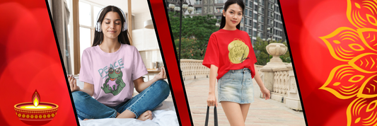 oversized tees for diwali