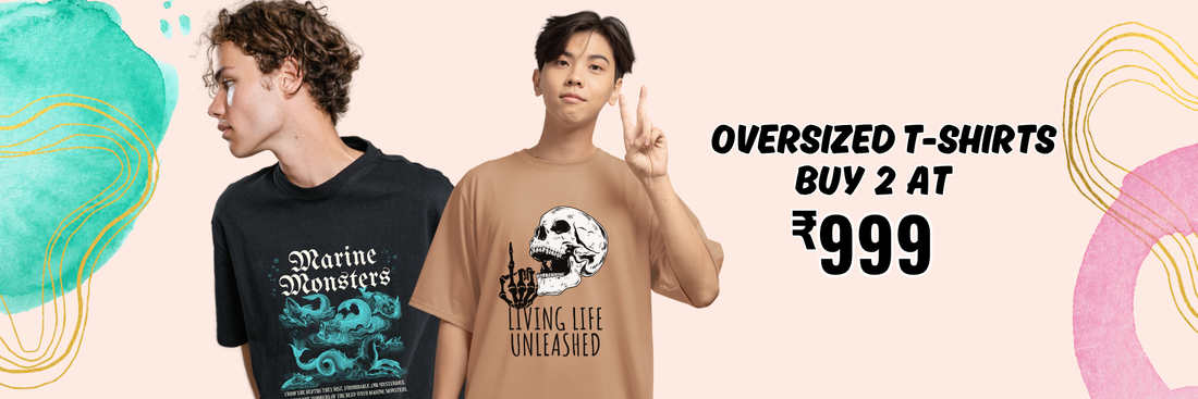 Oversized Men’s T-Shirts Online