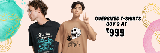 Oversized Men’s T-Shirts Online