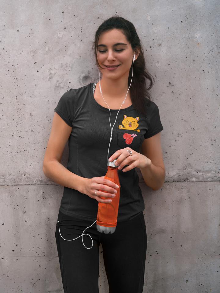 Women's Pocket Lion T-shirt at just 299