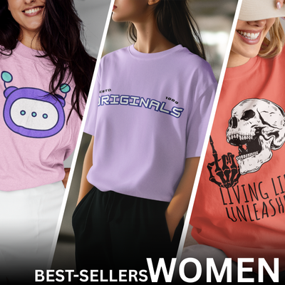 Women bestsellers by ZealforTee