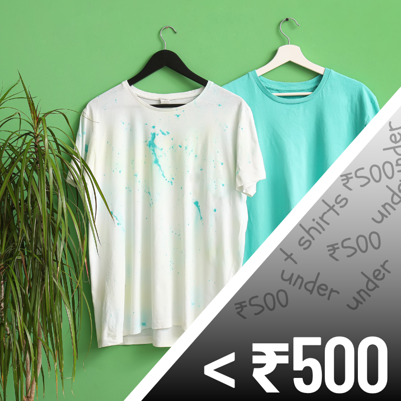 T-Shirts for Men, Women & Kids Under ₹ 500