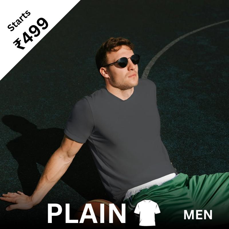 Plain T-shirts for Men