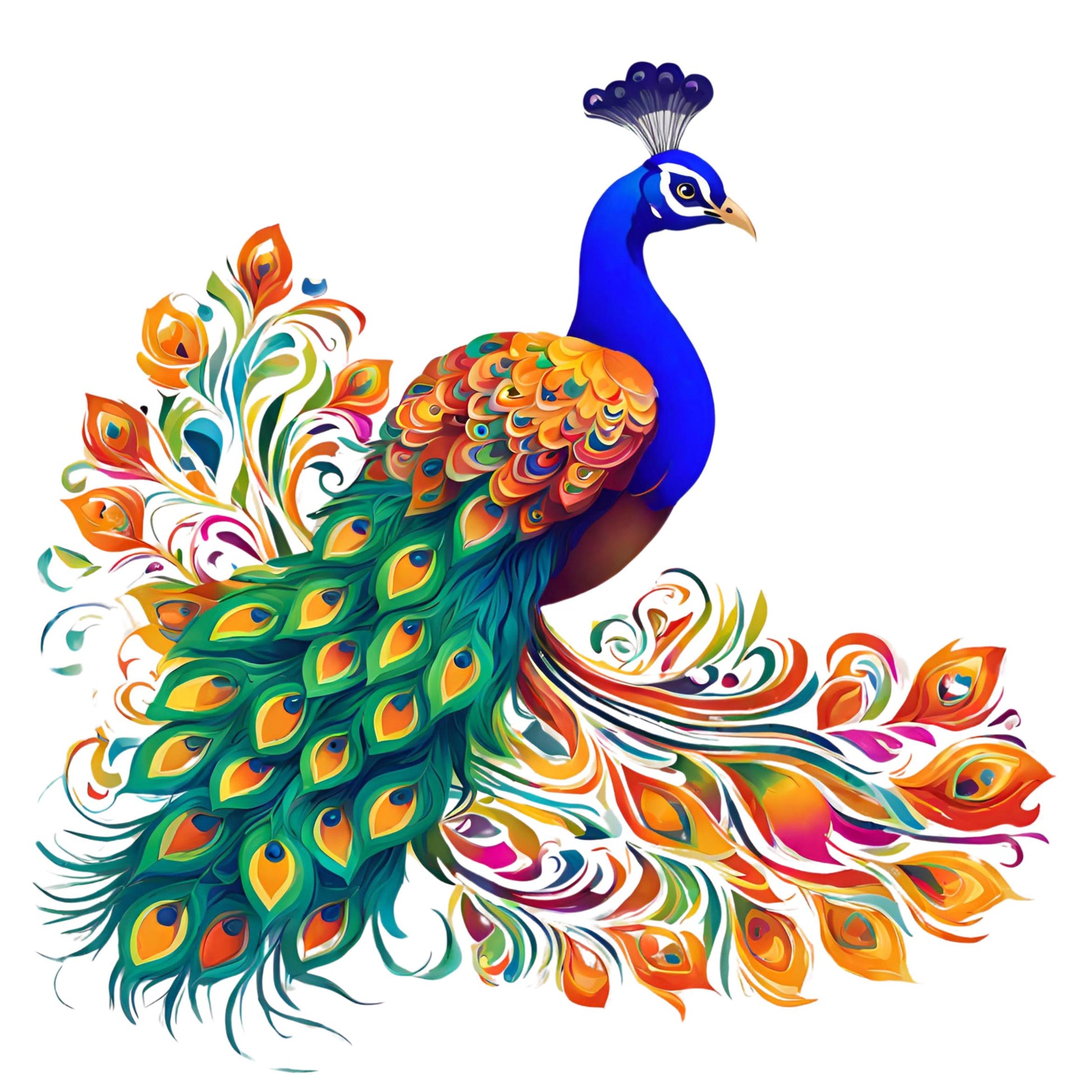 Kid's Peacock Unisex Tshirt Black by ZealforTee