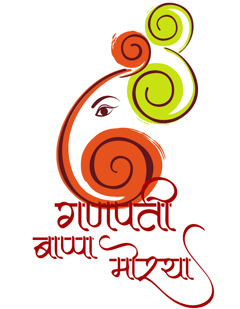 Women's Ganesh Chaturthi T-shirt Golden Yellow by ZealforTee