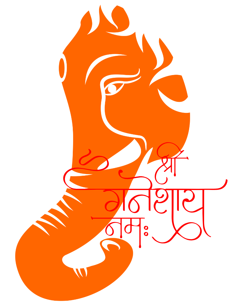 Women's Ganesh Chaturthi T-shirt Black by ZealforTee