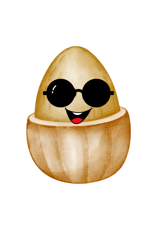 Men's Round Neck Egg Smart T-shirt White by ZealforTee