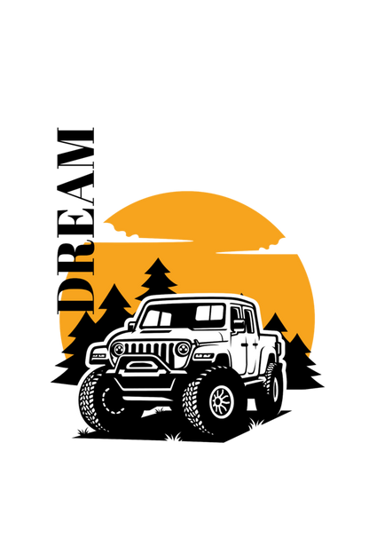 Men's Dream Car Pocket Print T-shirt Royal Blue by ZealforTee