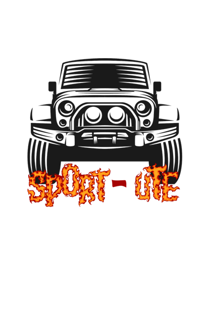 Men's Sport-ute Pocket Print T-shirt White by ZealforTee