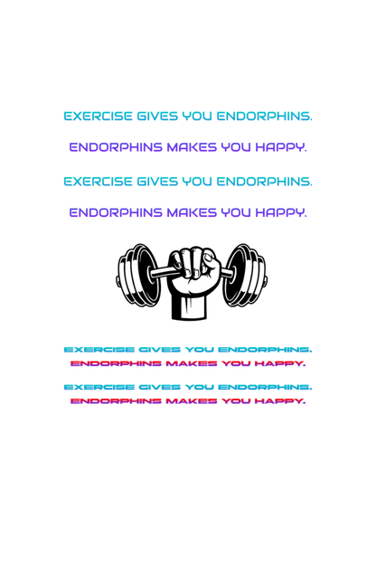 Women's Dumbbell T-shirt White by ZealforTee