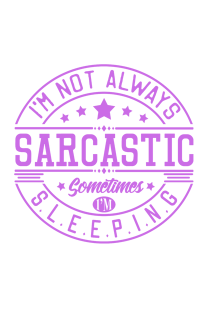 Men's Sarcastic Oversized T shirt Black by ZealforTee