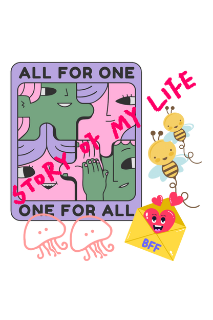 Men's Story of Life Oversized T shirt White by ZealforTee