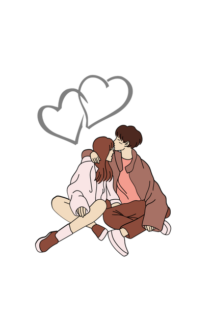 Women's Couple Oversized T shirt Black by ZealforTee