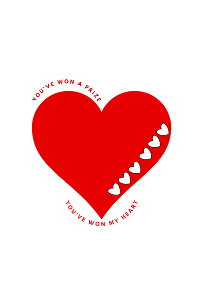 Women's Won My Heart Oversized T shirt Black by ZealforTee