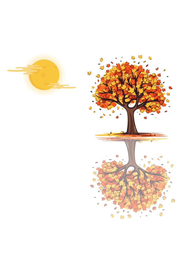 Women's Tree Mirror Image Oversized T-shirt Light Baby Pink by ZealforTee