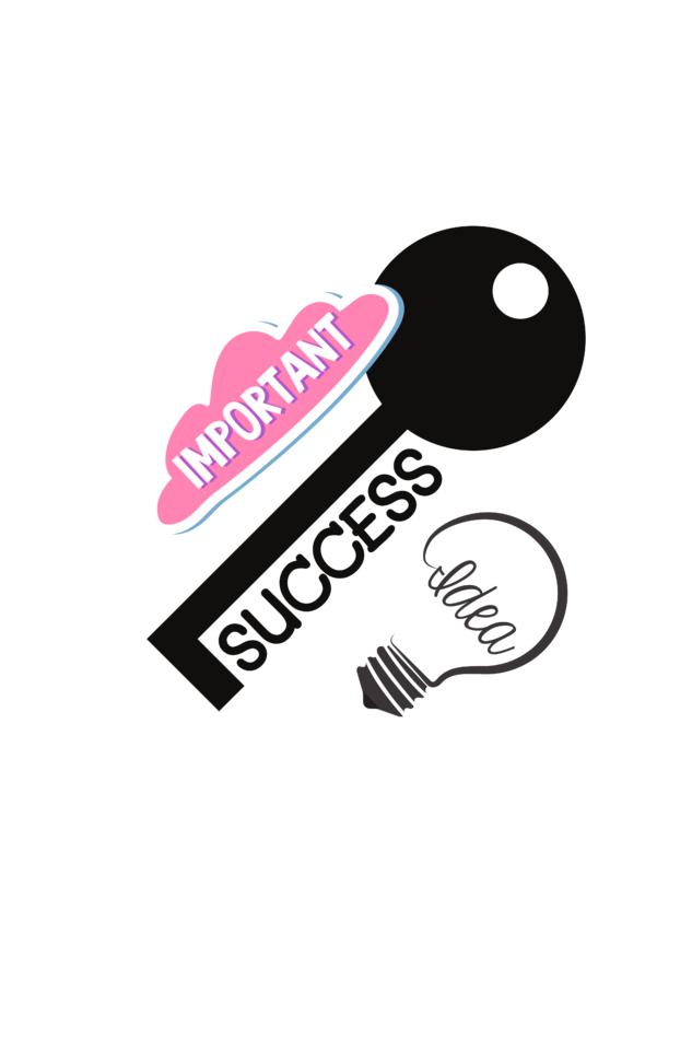 Women's Key to Success Oversized T shirt White by ZealforTee