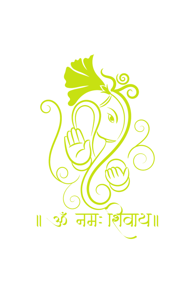 Men's Ganesh Chaturthi T-shirt Red by ZealforTee