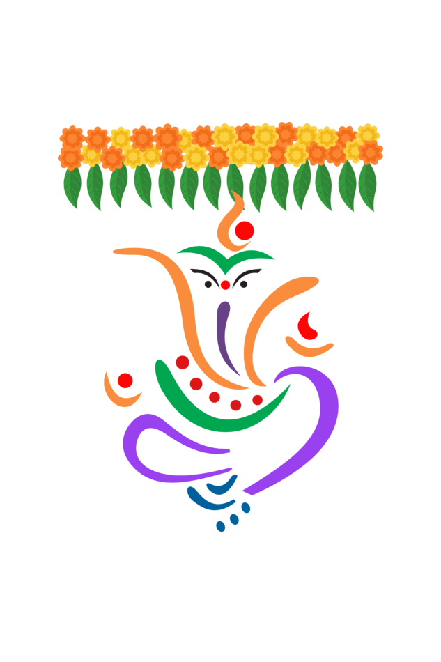 Men's Ganesh Chaturthi T-shirt Sky Blue by ZealforTee