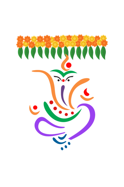 Men's Ganesh Chaturthi T-shirt Sky Blue by ZealforTee