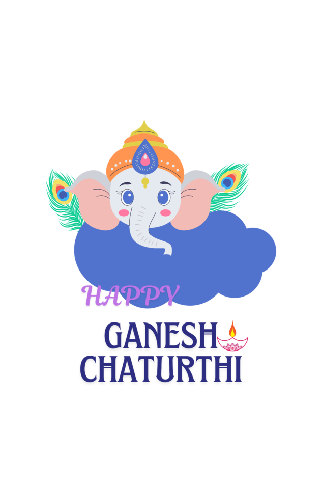 Kid's Ganesh Chaturthi Unisex T-shirt SkyBlue by ZealforTee