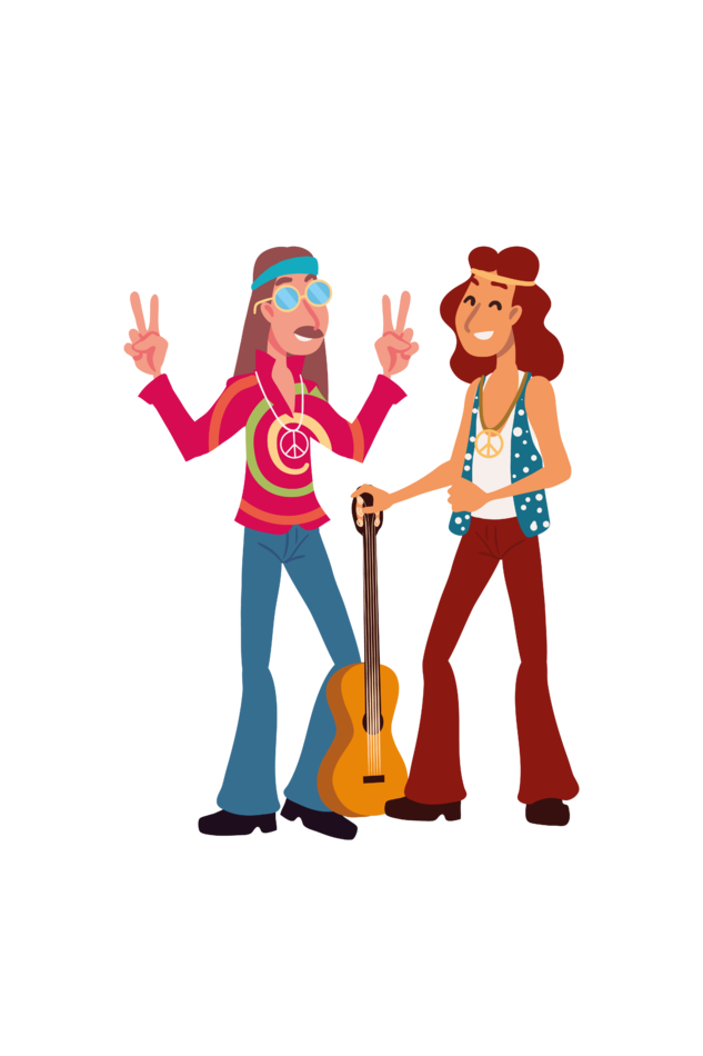 Women's Trippy Guitar Oversized T shirt Black by ZealforTee