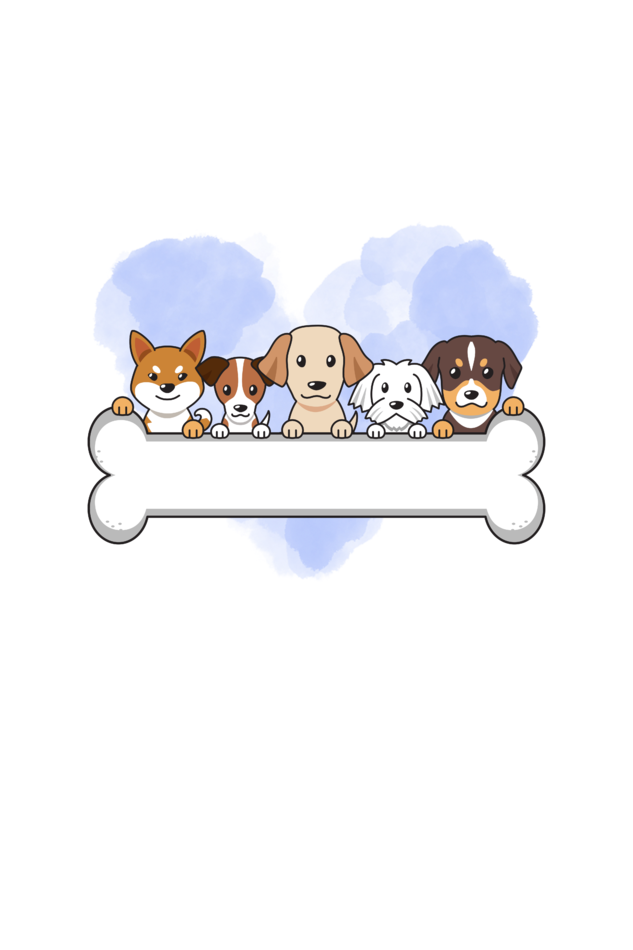 Men's Furr Babies Hoodie Sweatshirt Royal Blue by ZealforTee