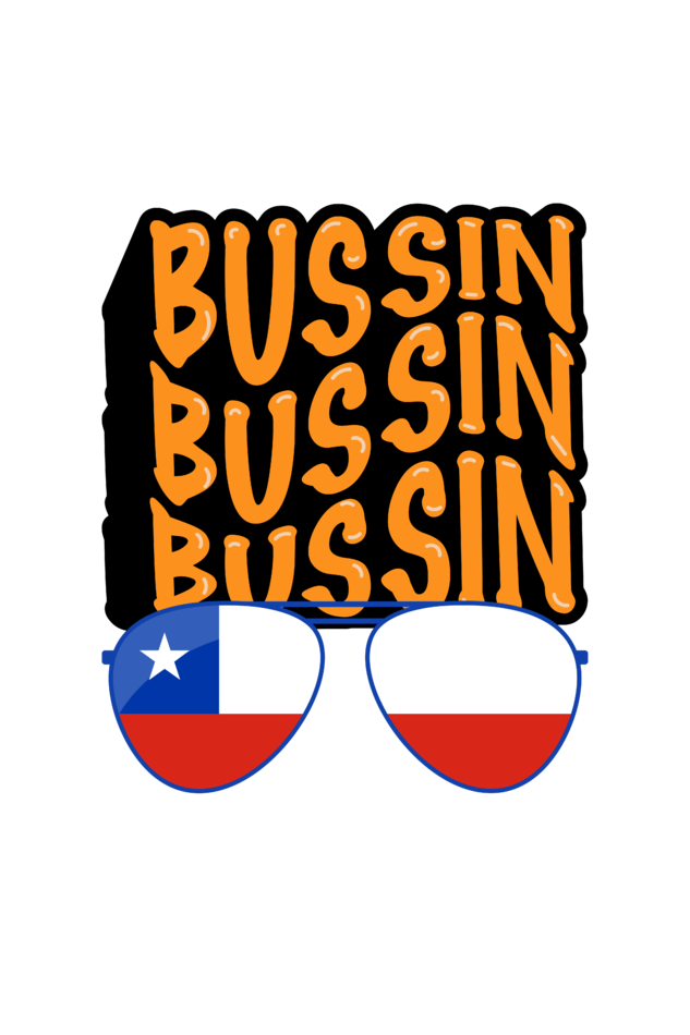 Women's  Gen-Z  Bussin Hoodie Sweatshirt White by ZealforTee