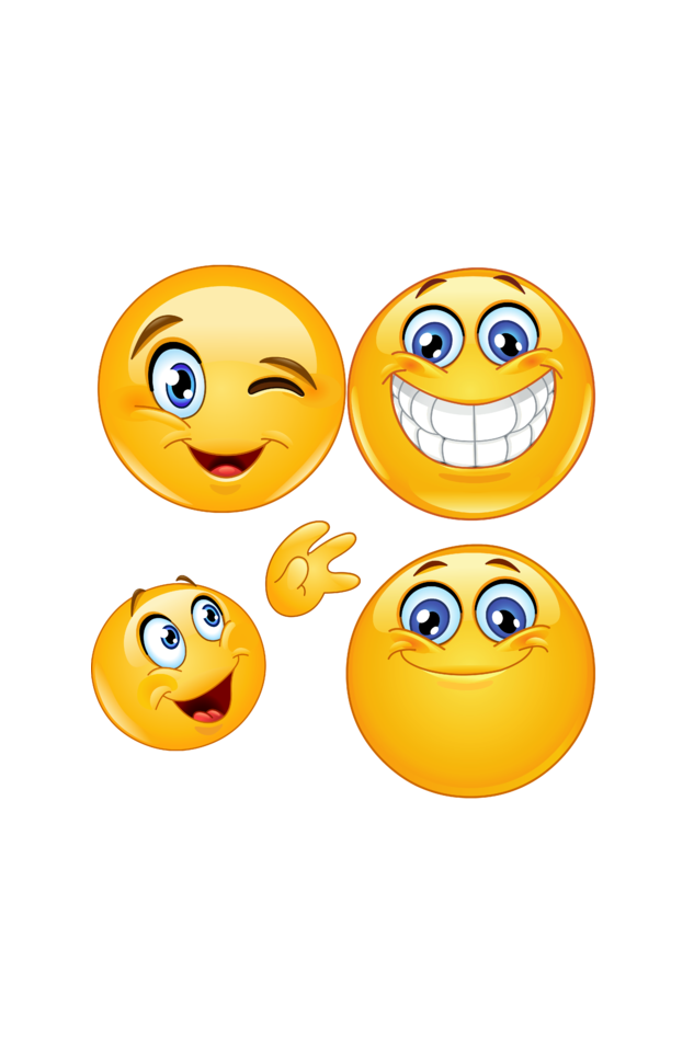 Boy's Smile Emoticon Hoodie Sweatshirt Red by ZealforTee