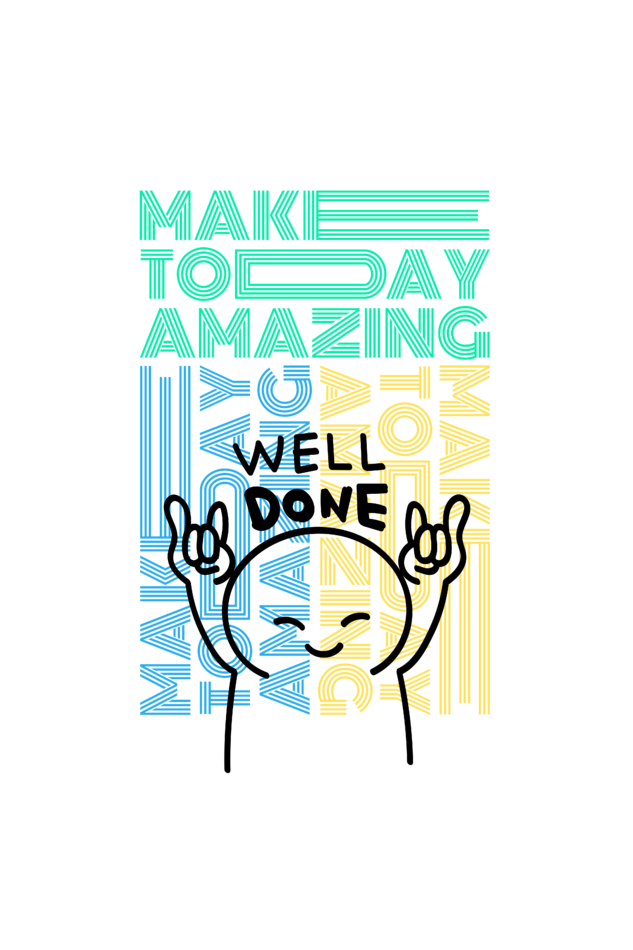 Men's Amazing Typography Hoodie Sweatshirt Light Baby Pink by ZealforTee