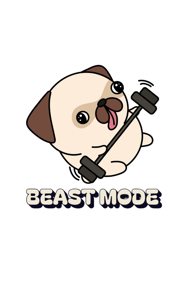 Men's Beast Mode Hoodie Sweatshirt L by ZealforTee