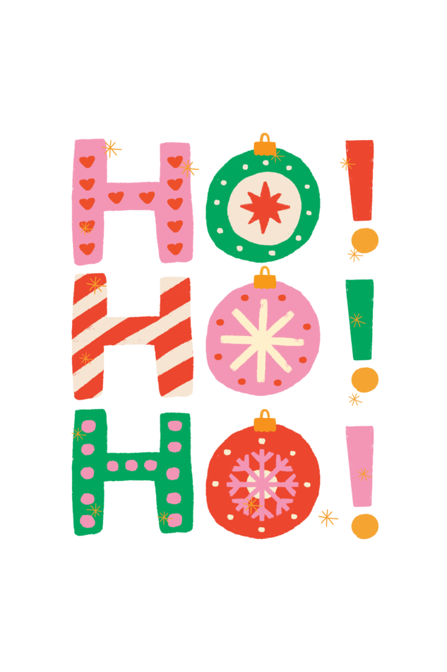 Men's HoHoHo Christmas Hoodie Sweatshirt Black by ZealforTee