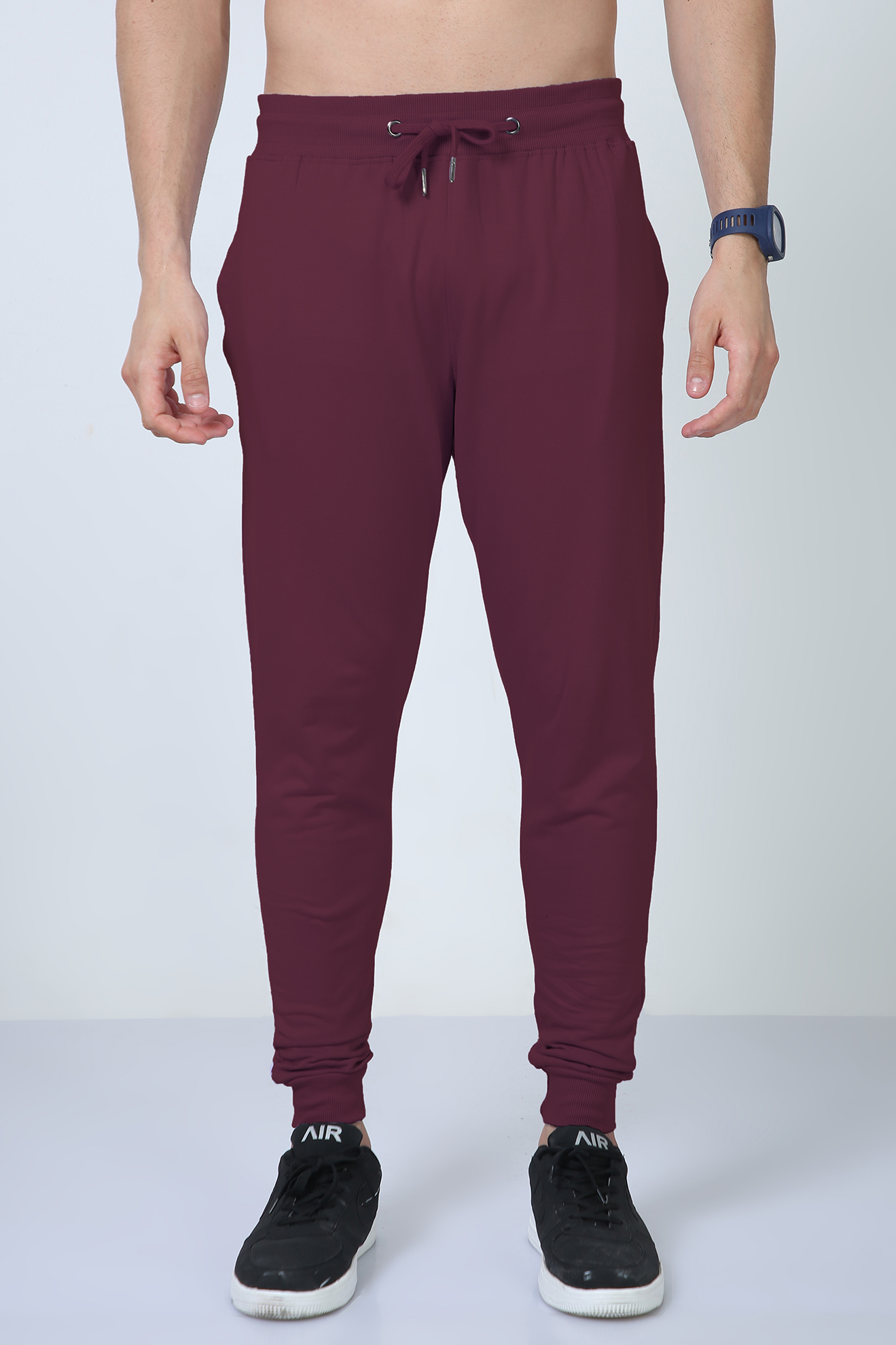 Unisex Joggers Maroon by ZealforTee