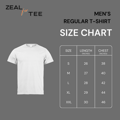 Men's Round Neck Sofa Spud T-shirt Black by ZealforTee