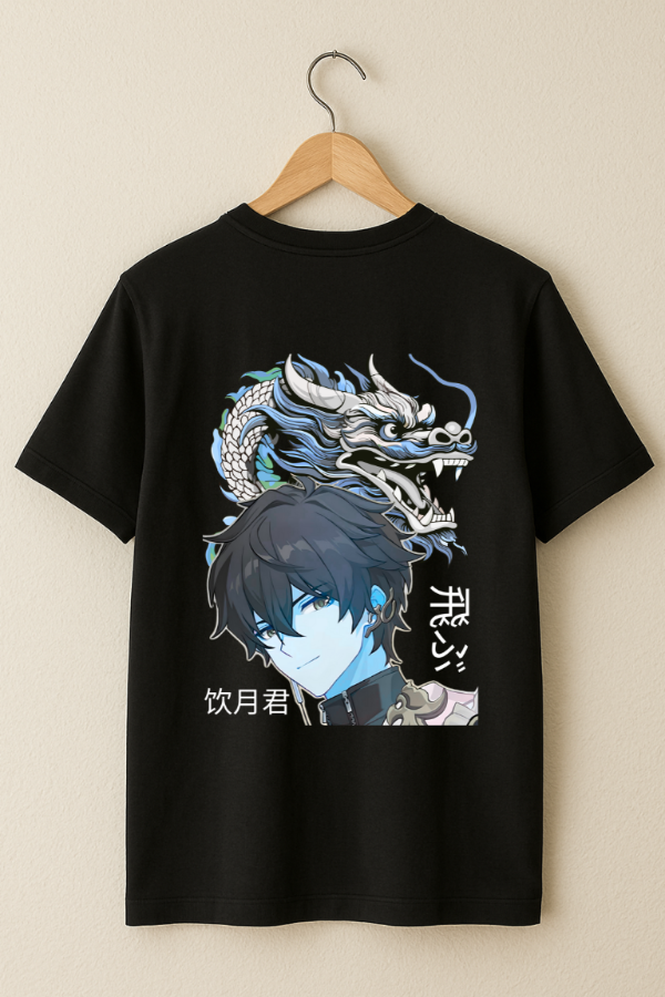Dan Heng Anime T-Shirt Cotton Graphic Tee for Gamers