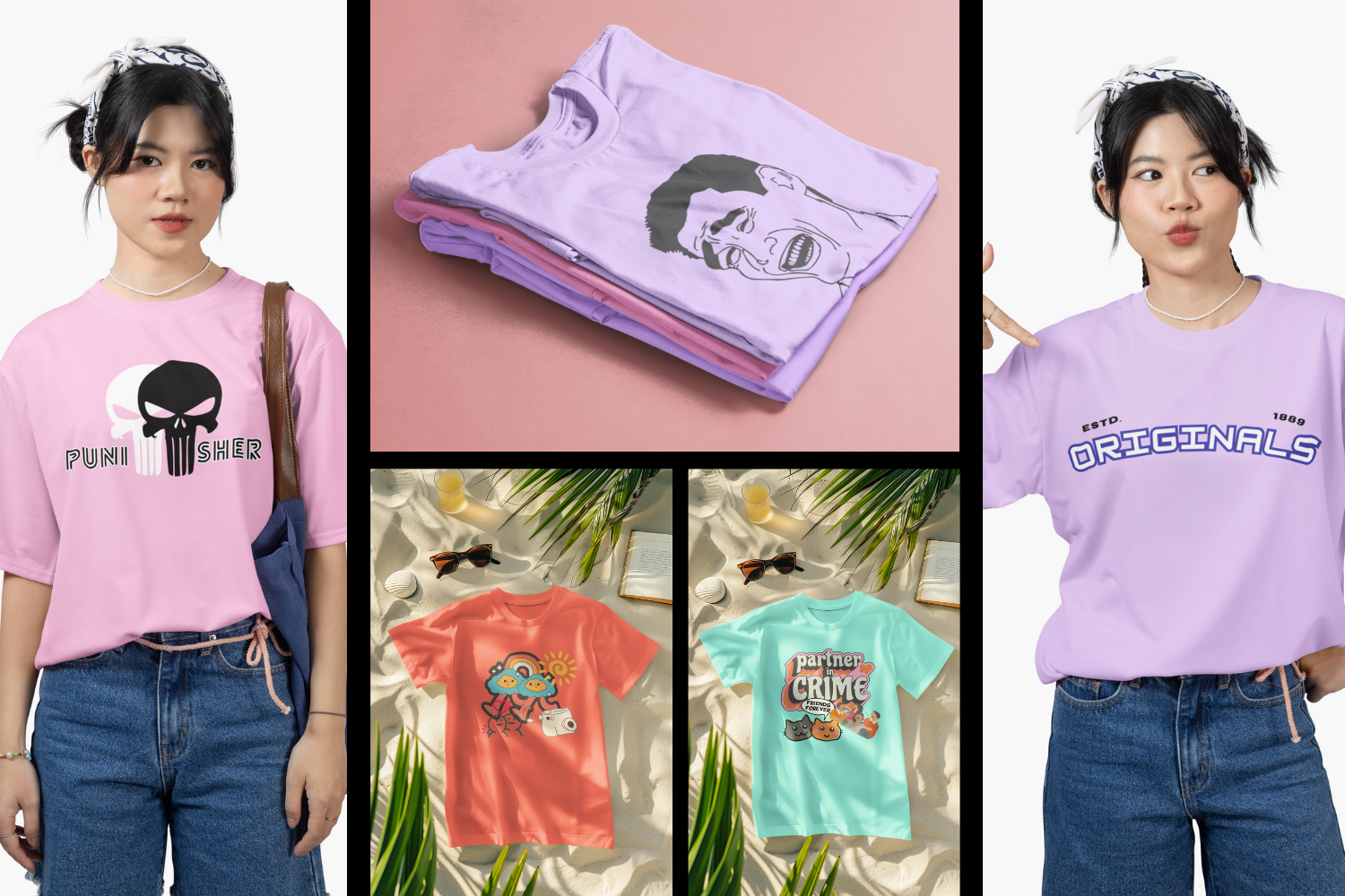 Women pastel color t-shirts by ZealforTee