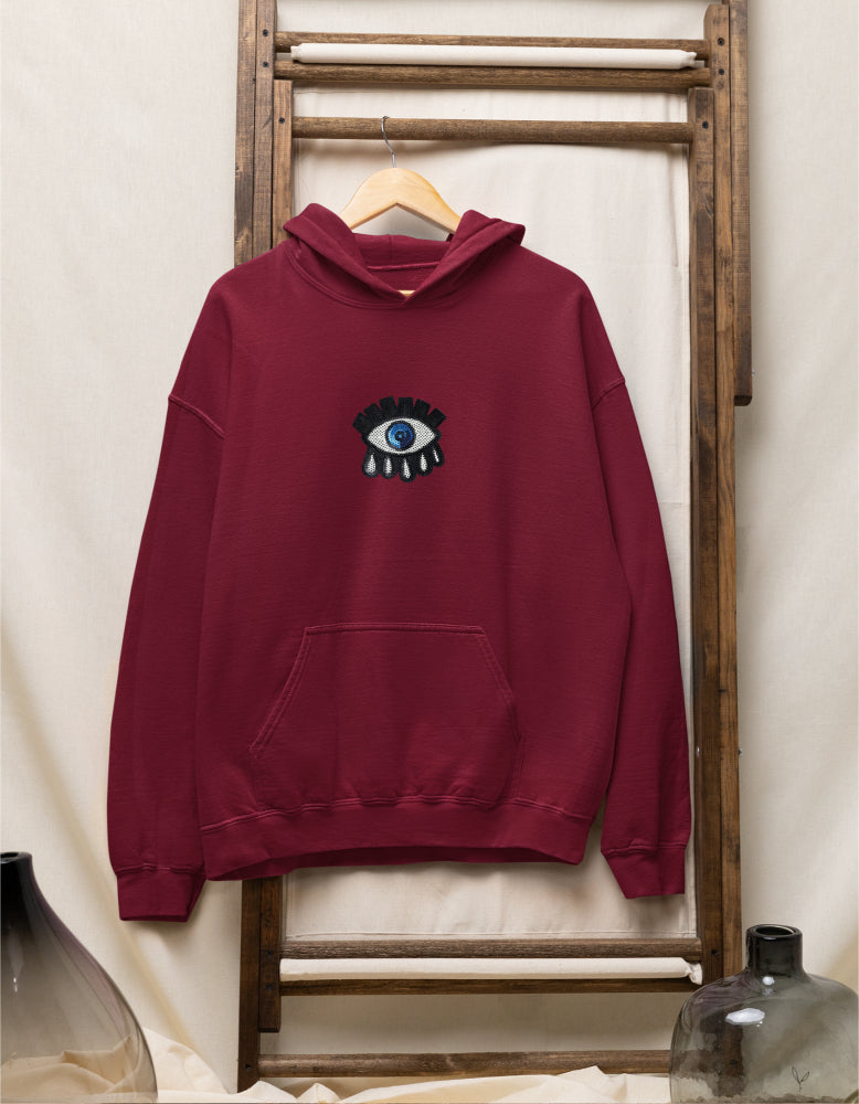 Women's Oversized Evil eye Hoodie