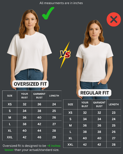 Women Kinship Oversized T shirt