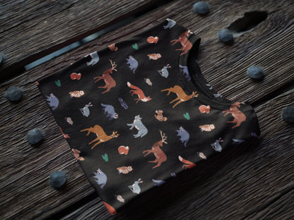 Men's All Over Print Animals T-shirt